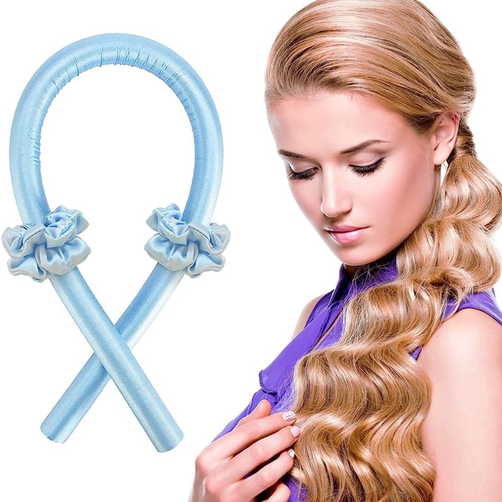 • Heatless Silk Curls •